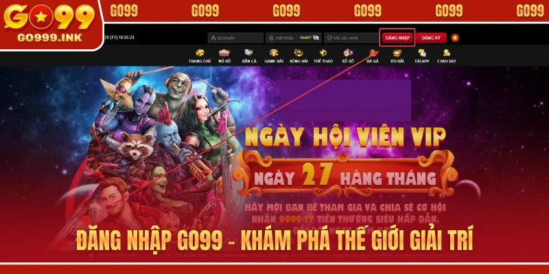 Đăng nhập GO99