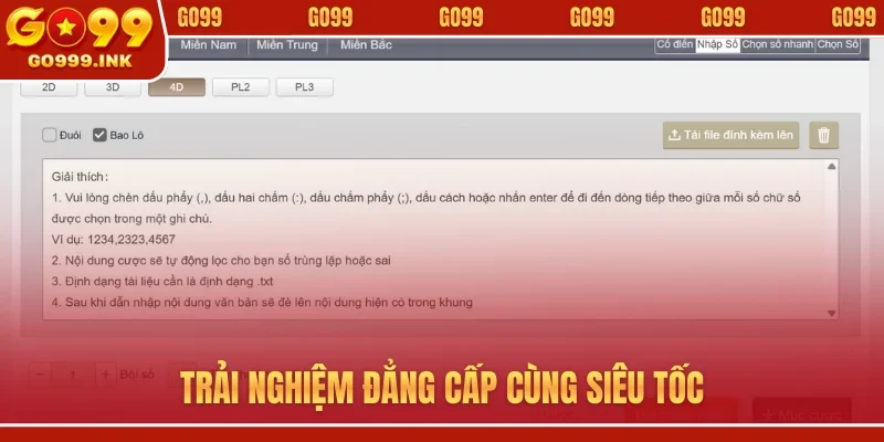 Trải nghiệm đẳng cấp cùng siêu tốc